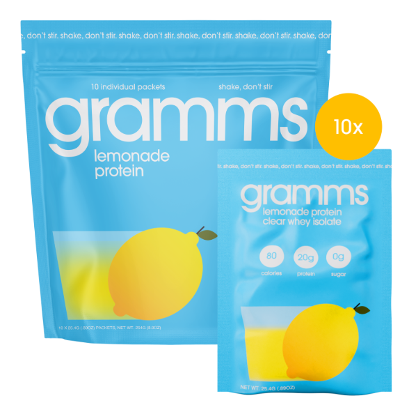 lemonade protein travel pack