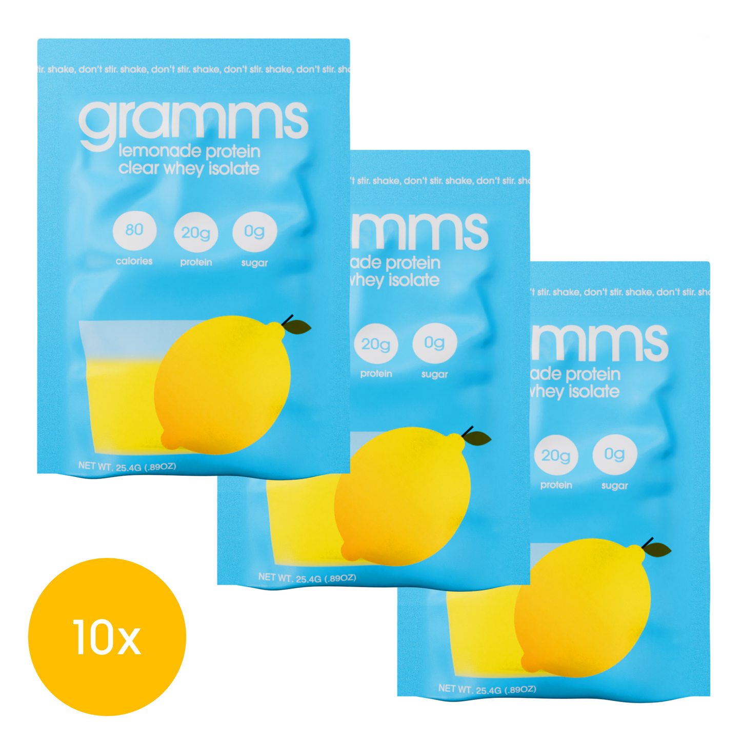lemonade protein travel pack
