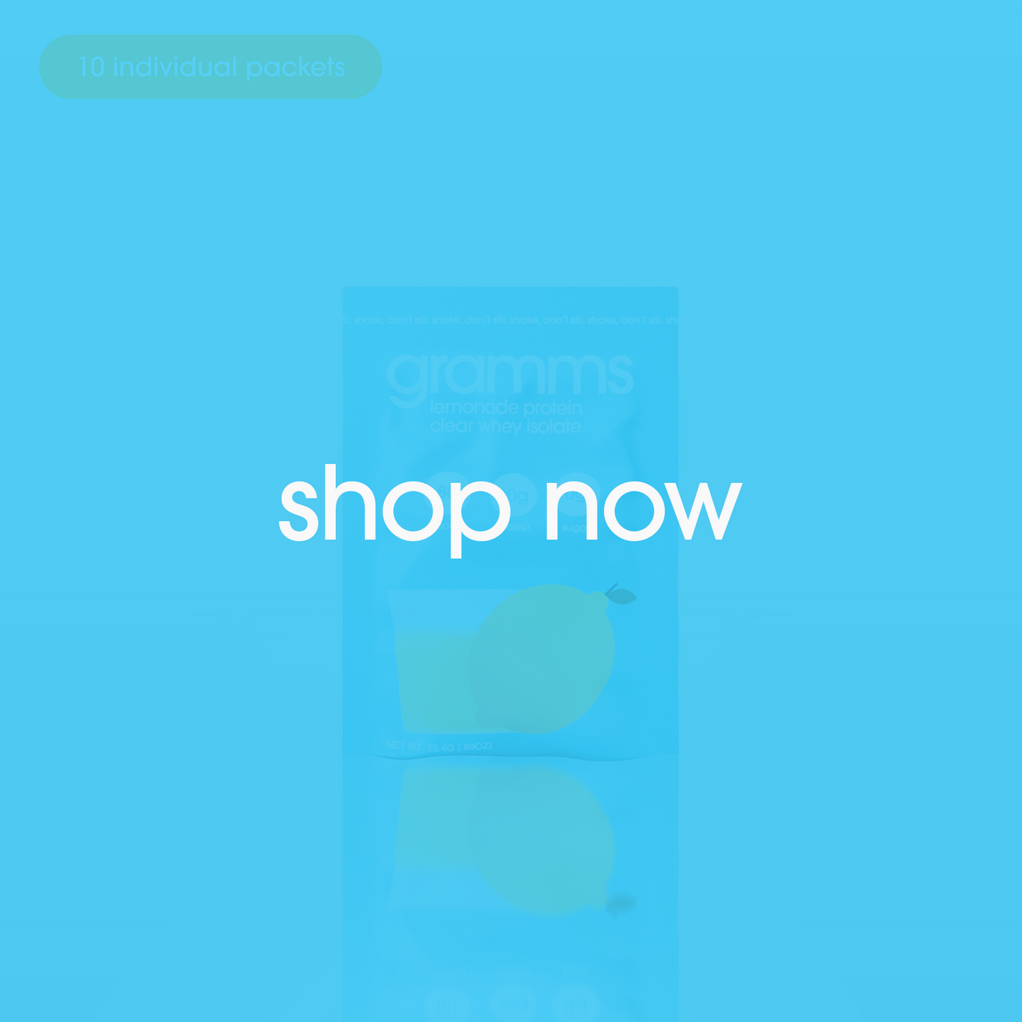 lemonade protein travel pack
