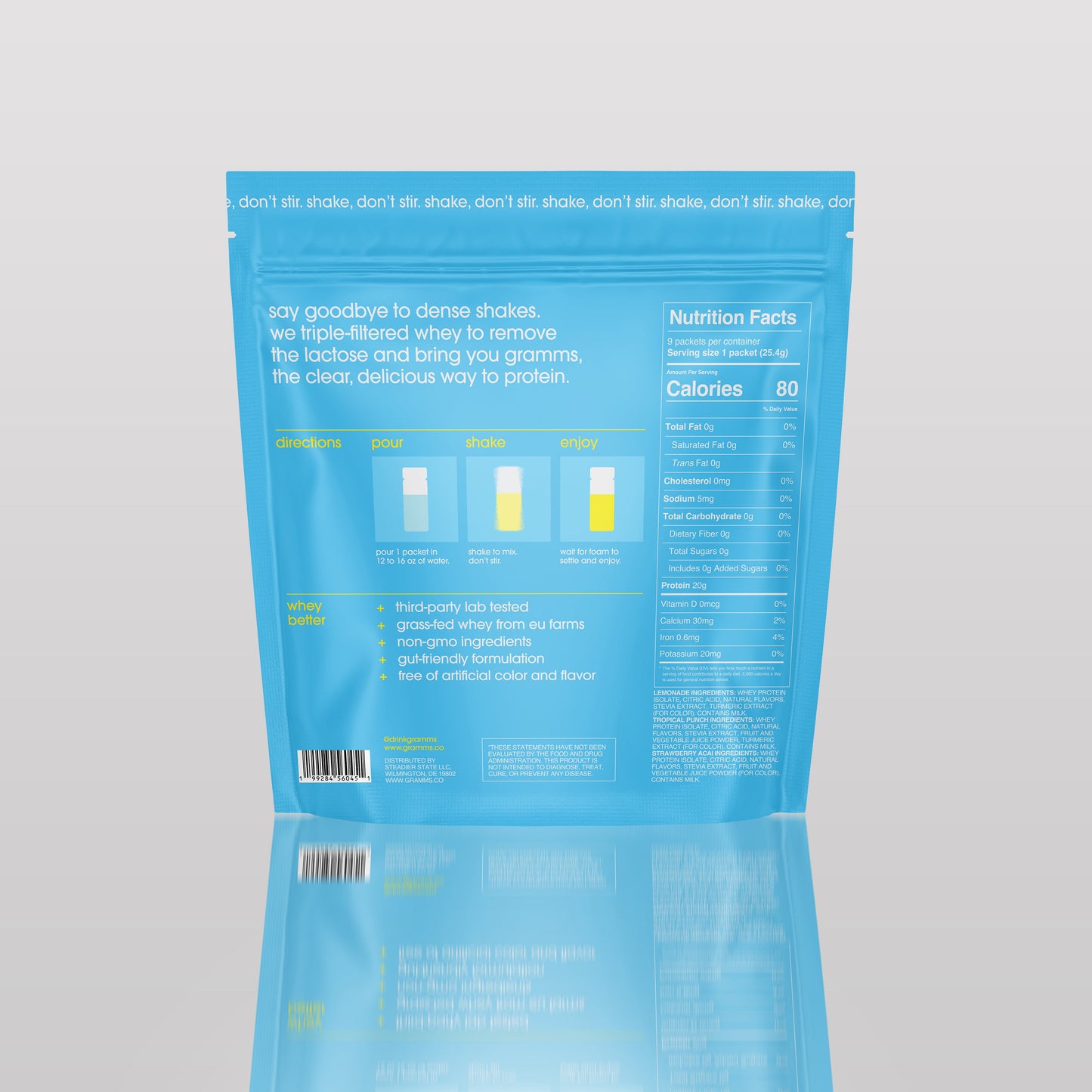 clear protein variety pack